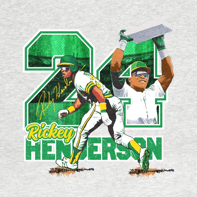 Rickey Henderson Tee T-shirt by goderslim